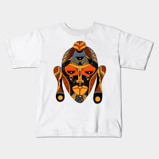 Orangrey African Mask 7 Kids T-Shirt